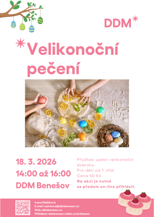 pečení velikonočních dobrot