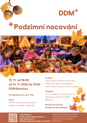 podzimní dekorace a hry