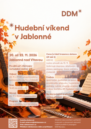 hudební víkend pro mladé